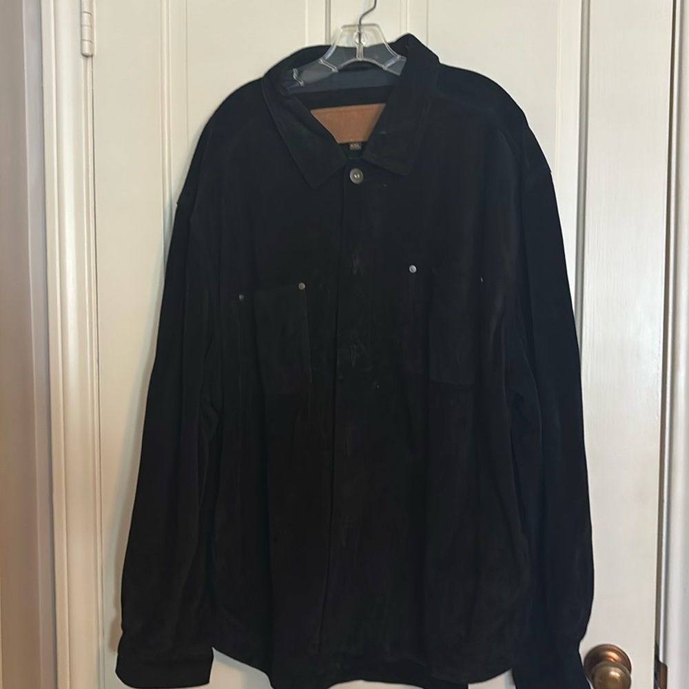 Vintage men’s Timberland suede jacket; XXL